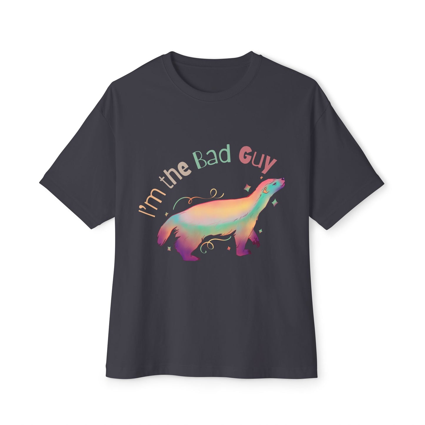 Whimsical Animal Tee, Funny Graphic T-Shirt, Oversized Tee for Casual Wear, Gift Idea for Animal Lovers, Trendy Statement Shirt