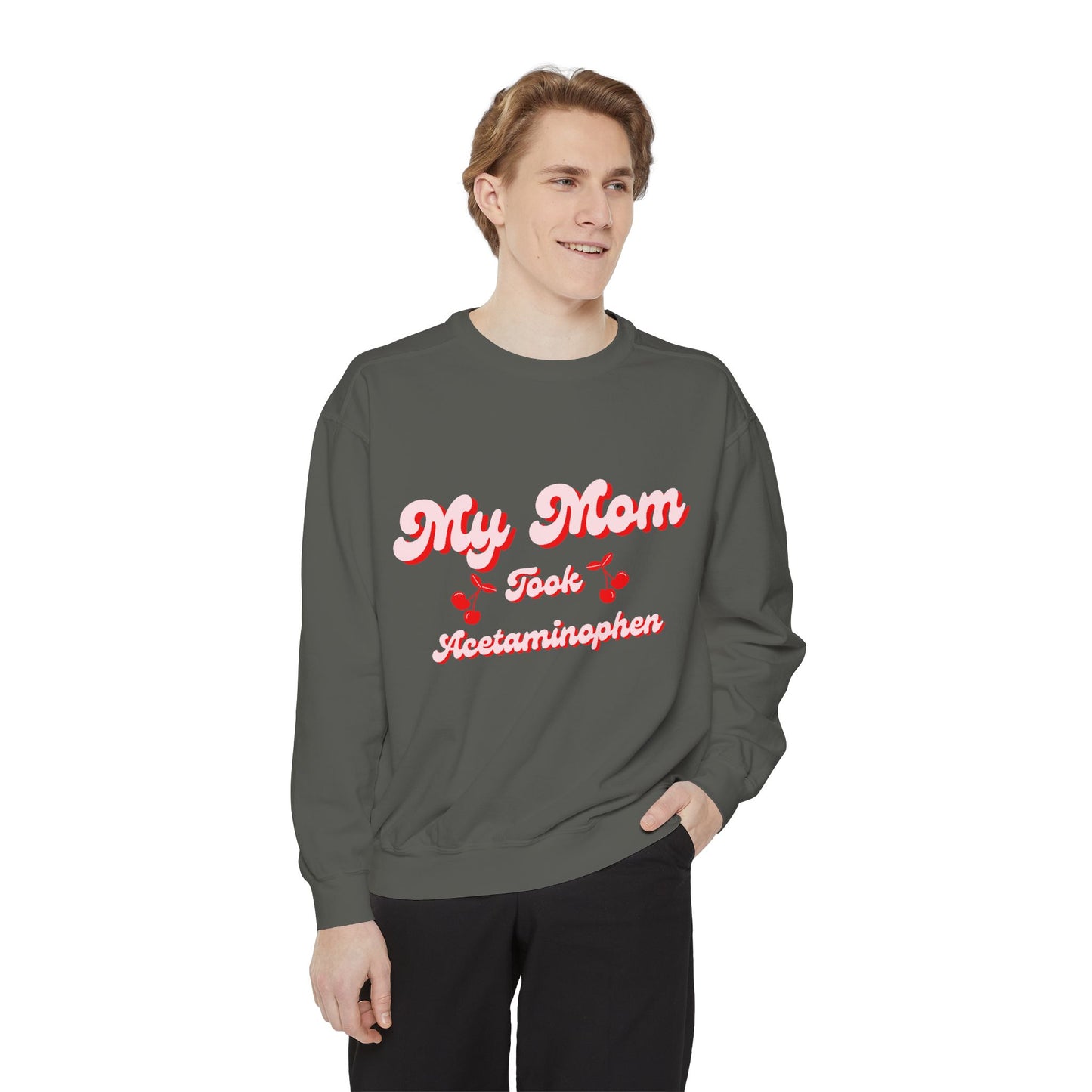 Funny Autism Awarenes Comfort Colors Sweatshirt | Acetaminophen Does Not Cause Autism