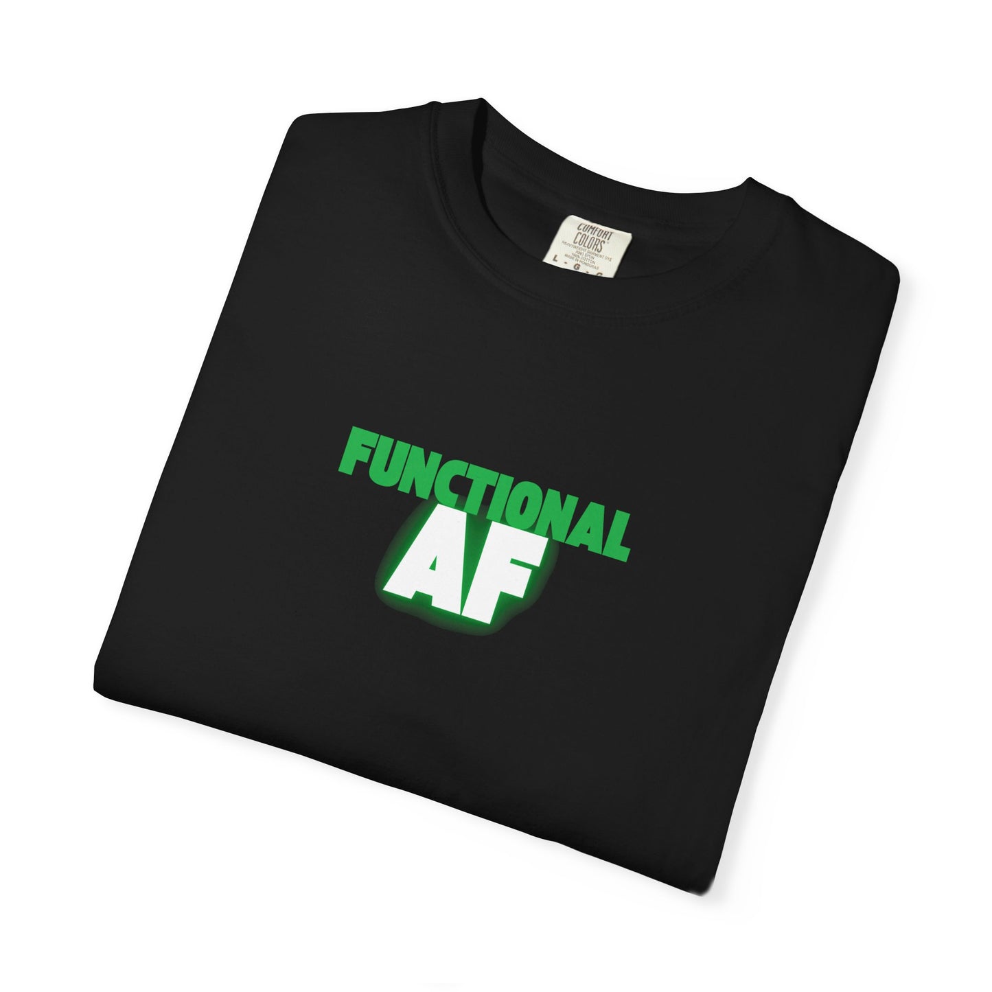 Functional AF RBT BCBA Comfort Colors T-Shirt, Casual Streetwear, Gift for Therapist, Comfortable ABA Tee, Summer Essential