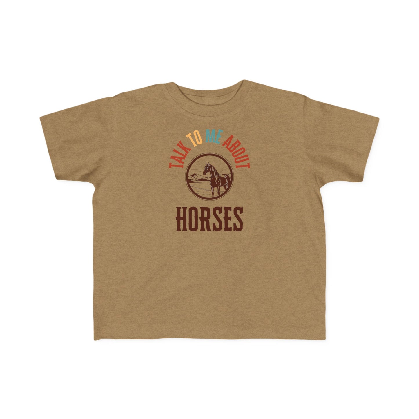 Toddler Horse Lover Tee, Kids T-Shirt, Horse Themed Gift, Equine Baby Apparel