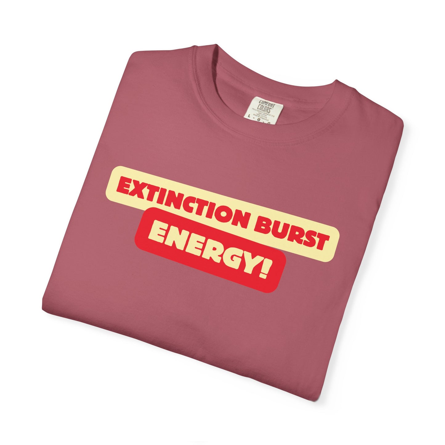 Energetic RBT BCBA Comfort Colors T-Shirt - Extinction Burst Energy Graphic Tee, Casual ABA Wear, Streetwear