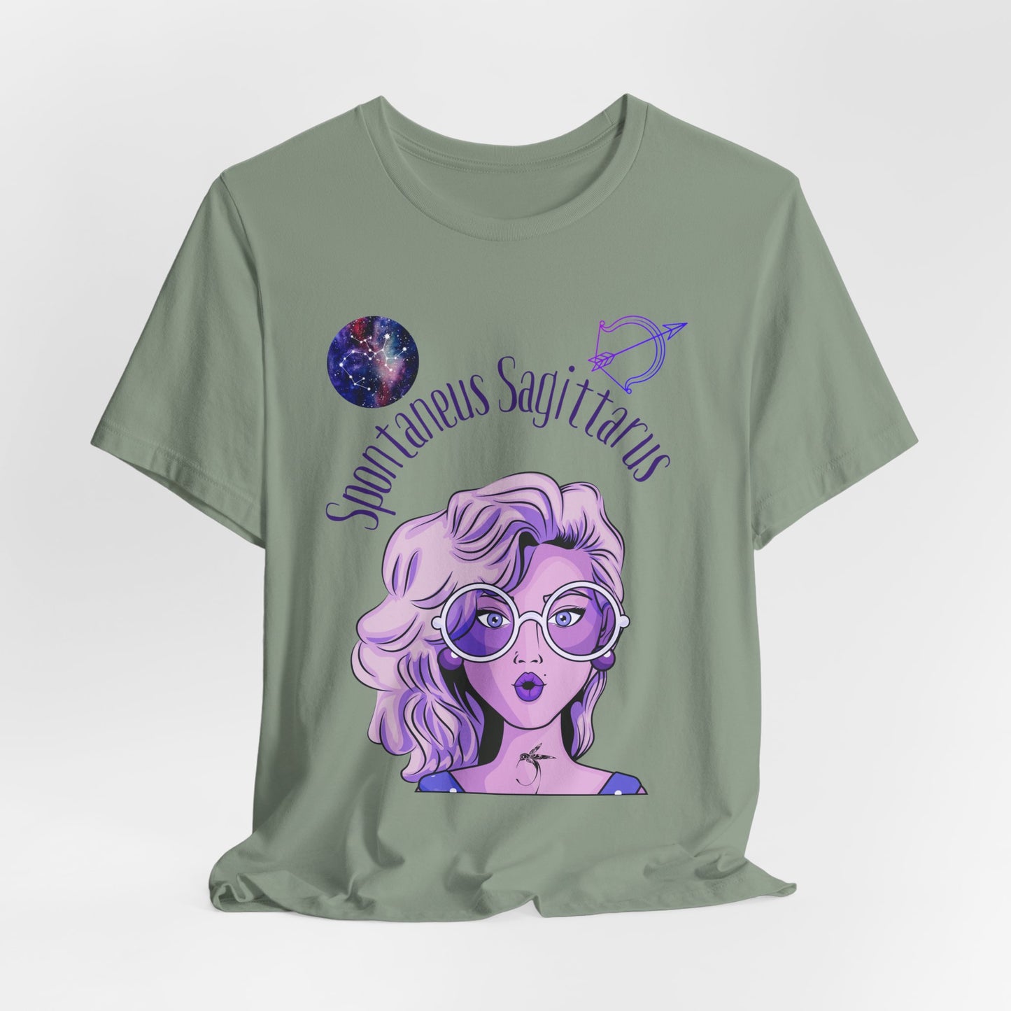 Sagittarius Tee, Zodiac T-Shirt, Astrology Shirt, Gift for Astrology Lover, Casual Wear, Horoscope Apparel