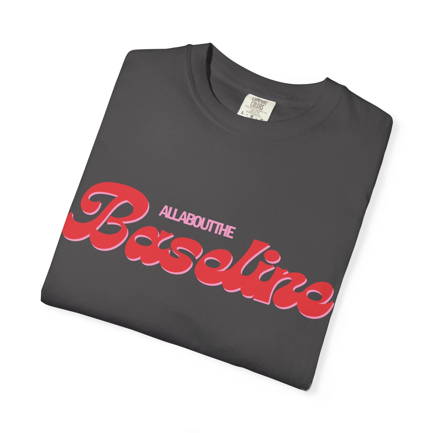 RBT BCBA Comfort Colors T-Shirt with 'All About the Baseline' Design - Casual Wear, Gift for ABA Therapist