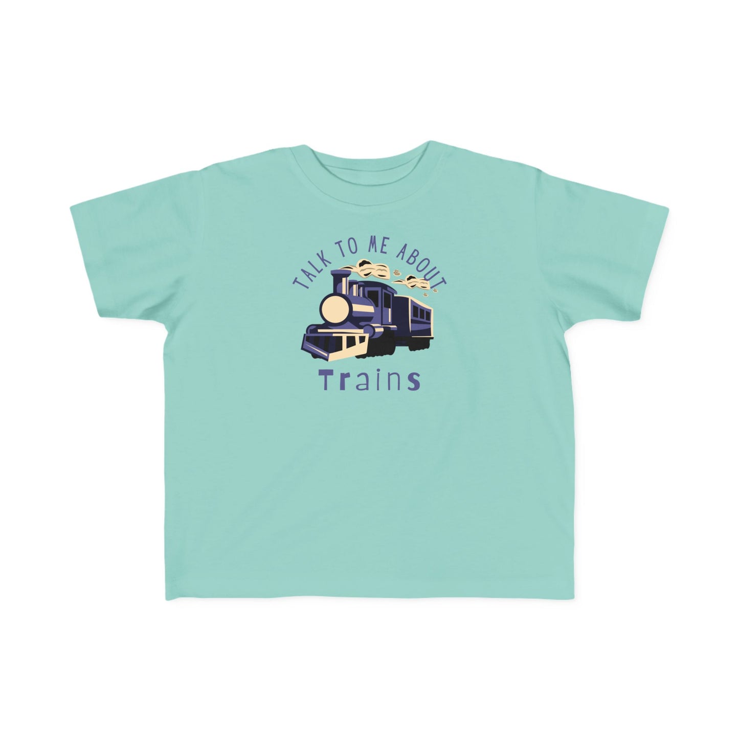 Train Enthusiast Toddler Tee, Kids Gift for Train Lovers