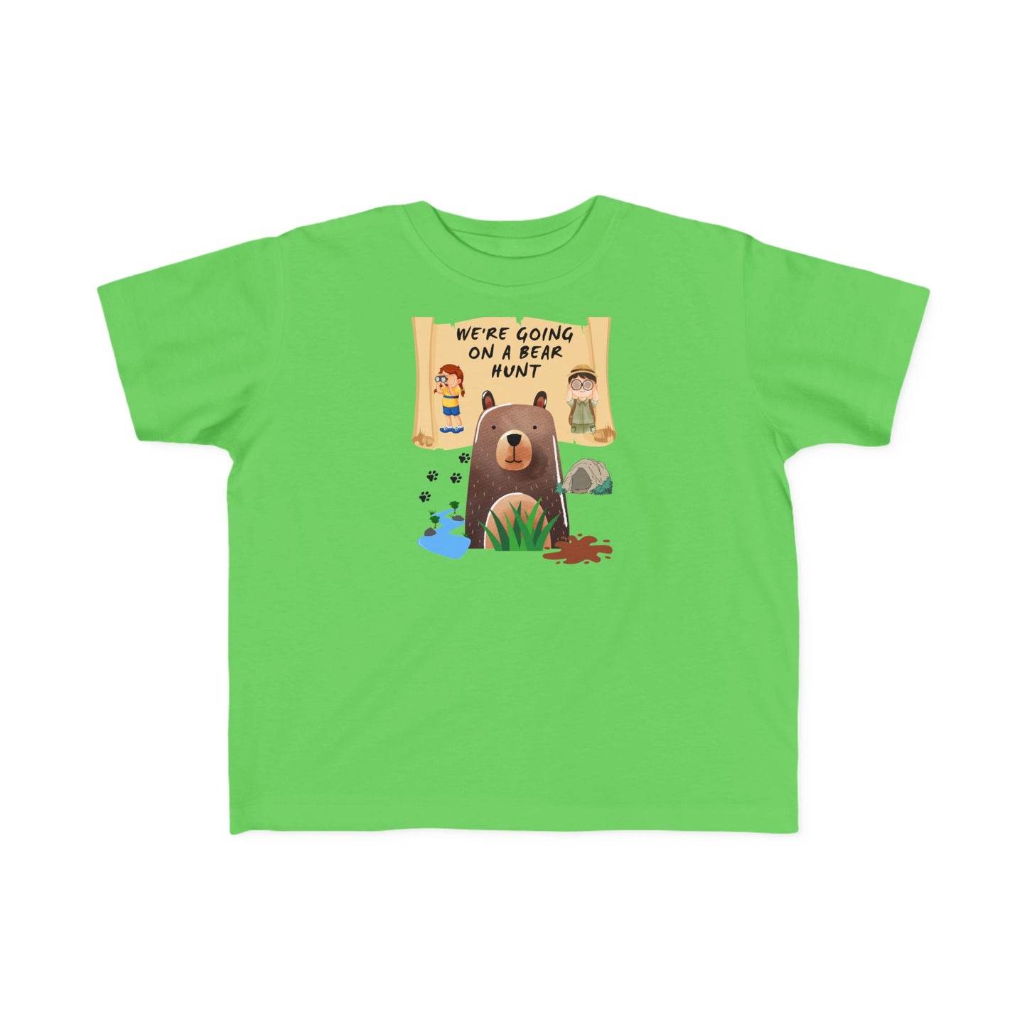 Toddler Bear Hunt Tee - Cute Exploration Shirt for Kids, Storytime and Outdoor Adventures