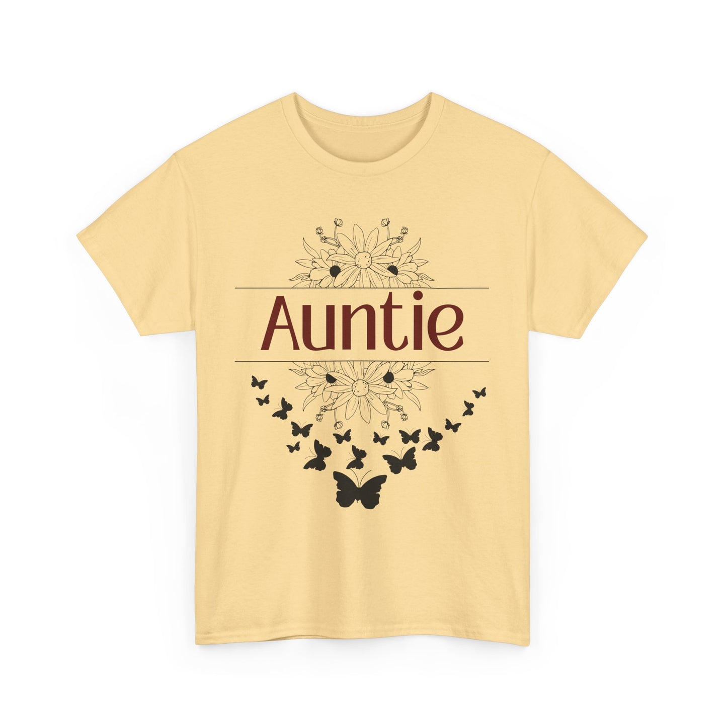 Auntie Butterfly T-Shirt, Gift for new Aunt
