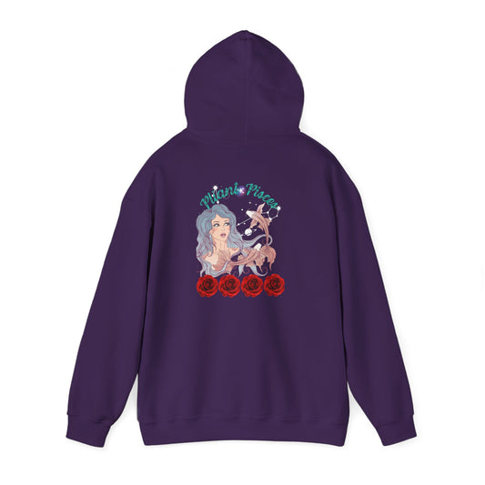 Pisces Zodiac Unisex Hoodie - Celestial Astrology Sweatshirt for Women & Men