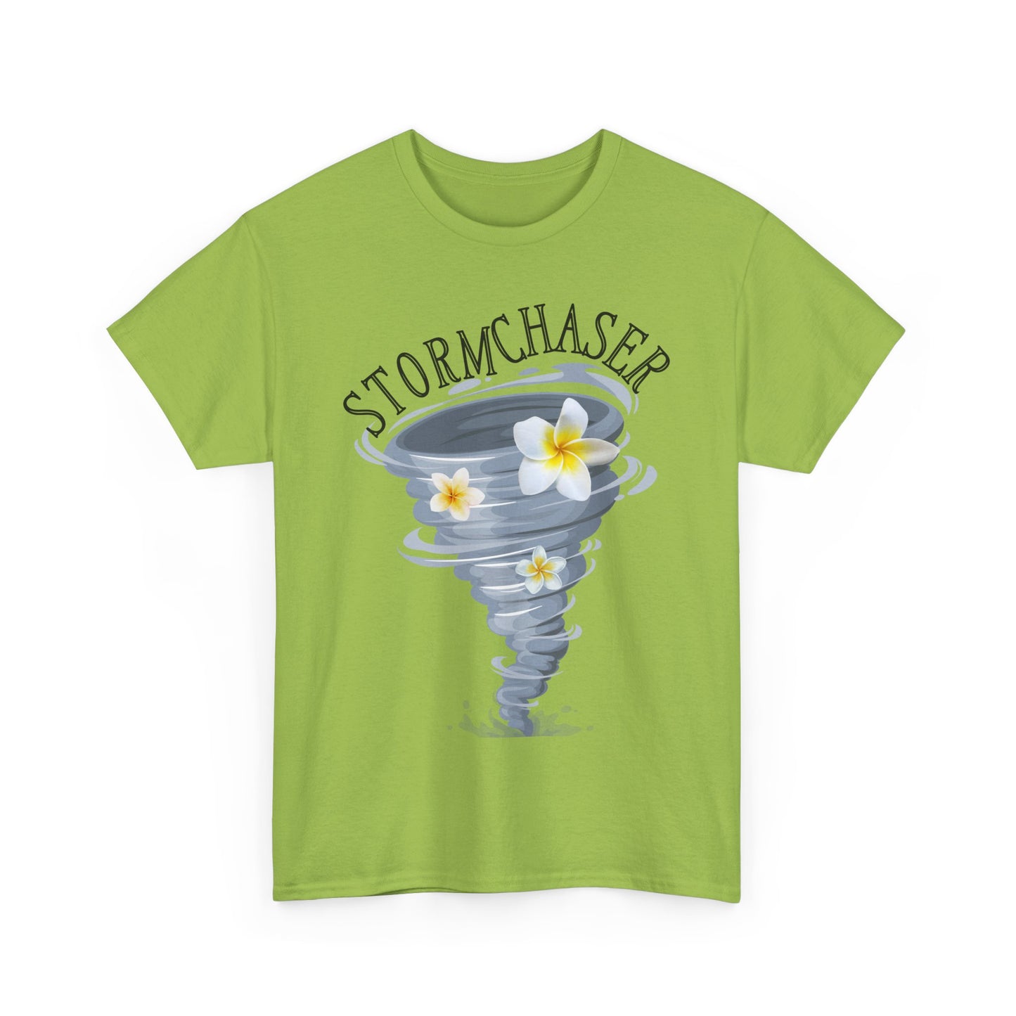 New Mom Storm Chaser Tee - Unisex Heavy Cotton T-Shirt for Expecting Mom, Gift for Baby Shower, One of set of three, Nature Lover Apparel, [...]