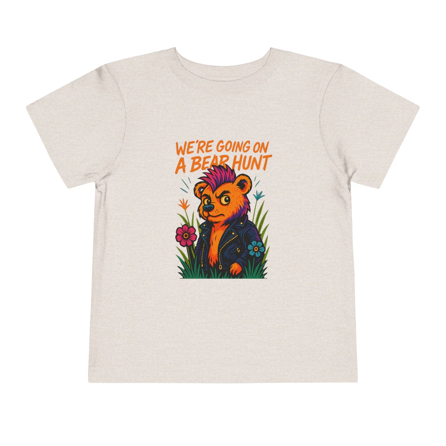 Toddler Bad Bear Hunt Tee - Fun Kids T-Shirt, Birthday Gift, Animal Story Lovers