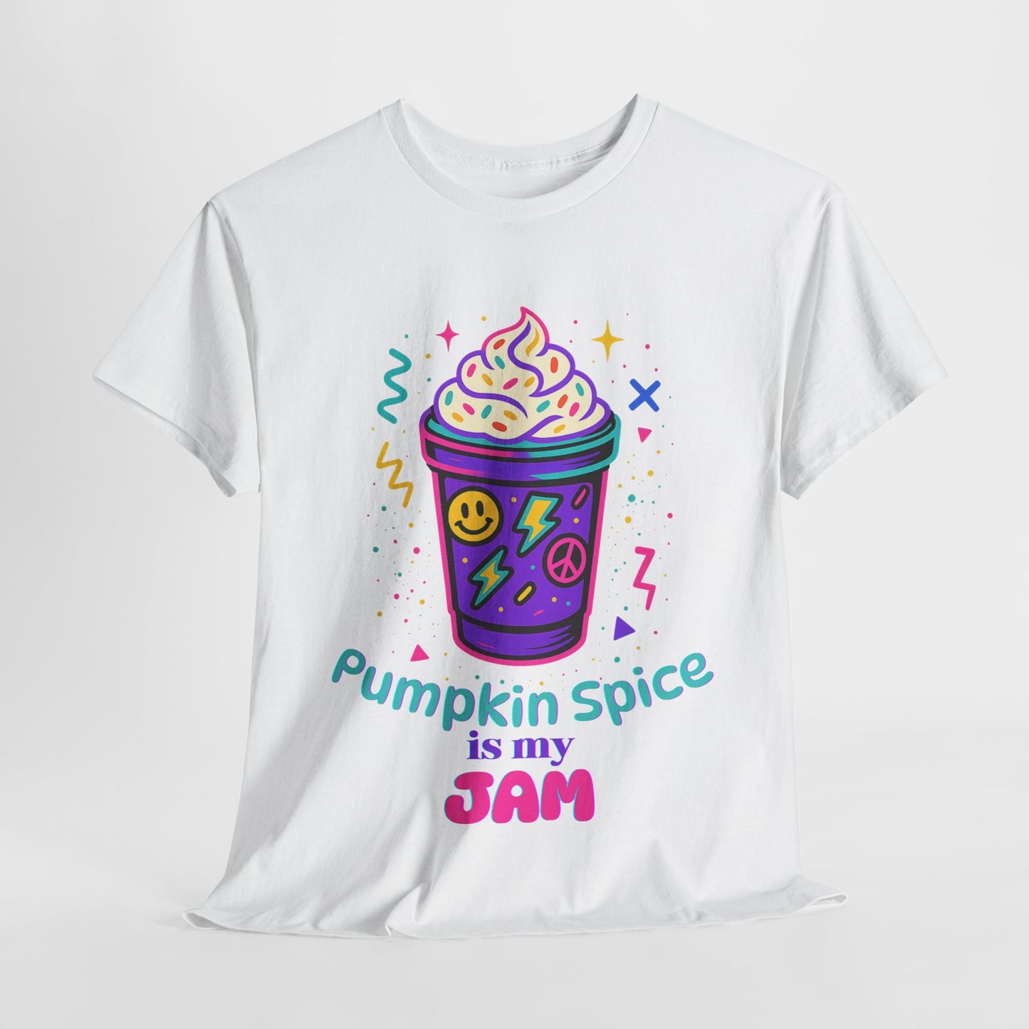90s Pumpkin Spice T-Shirt, Fall Fashion Tee, Gift for Coffee Lovers, Autumn Casual Wear, Halloween Apparel