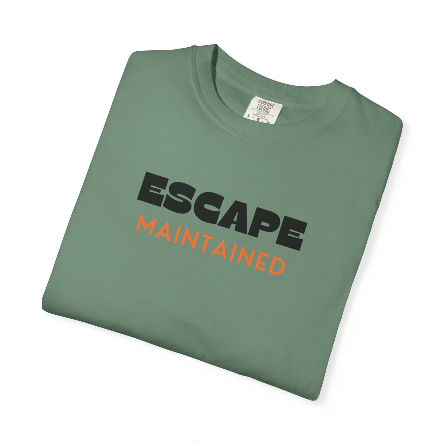 RBT BCBA Comfort Colors T-Shirt: Escape Maintained, Therapist Wear, Gift for Technician, ABA Vibes
