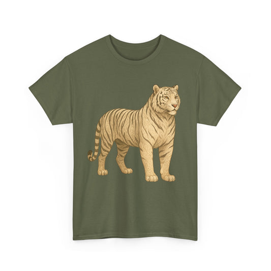 Stylish Tiger Print Tee, Perfect Gift for Animal Lovers, Unique Graphic Shirt, Eco-Friendly Cotton T-Shirt