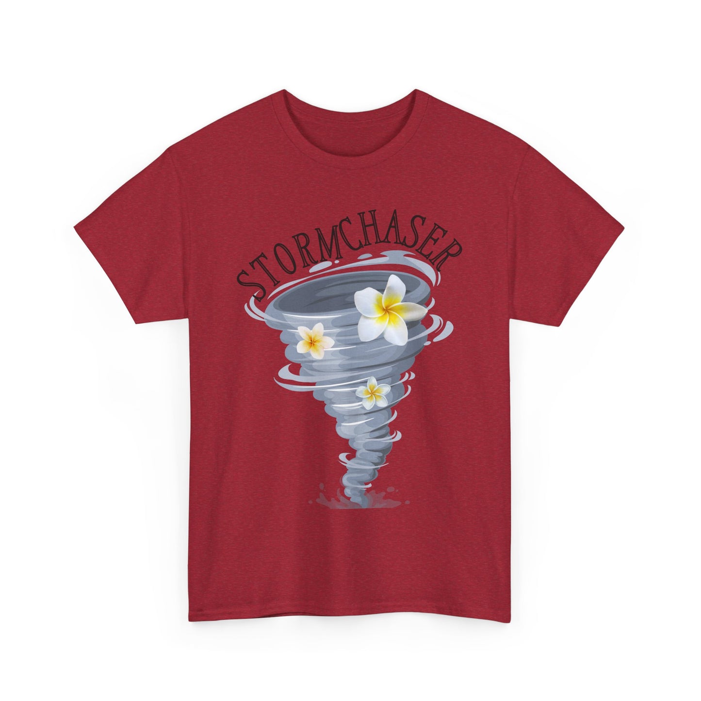 New Mom Storm Chaser Tee - Unisex Heavy Cotton T-Shirt for Expecting Mom, Gift for Baby Shower, One of set of three, Nature Lover Apparel, [...]