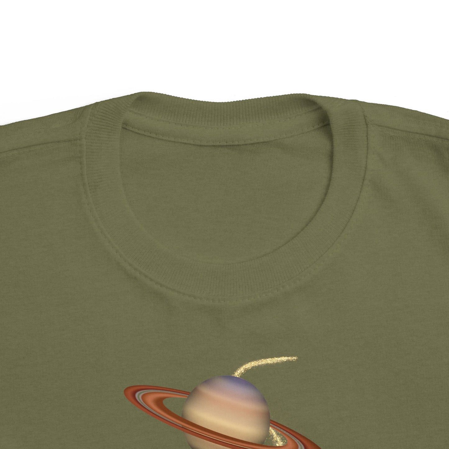 Toddler's Space Tee - Saturn Graphic Shirt, Birthday Gift, Astronomy Lover's Gift