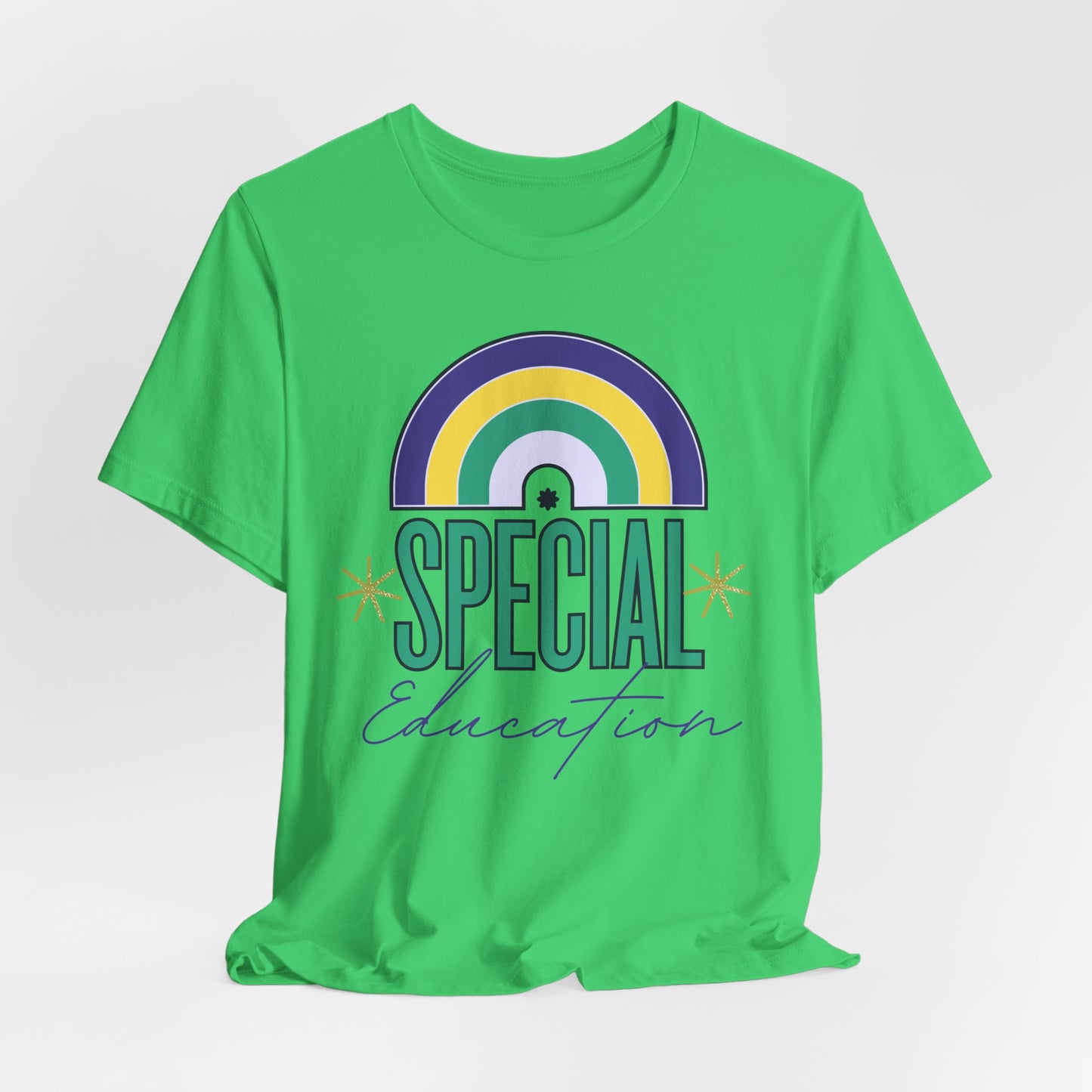 Special Education Pride Shirt, SPED Life, Teacher Gift, Rainbow Graphic Tee, Gift for Educators, Classroom Apparel