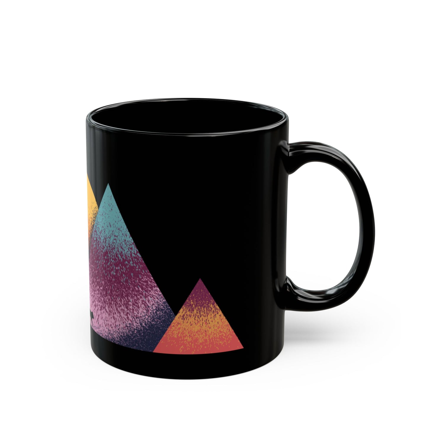 Vibrant Mountain Sunrise Mug – Perfect Gift for Nature Lovers, Coffee Enthusiasts, Camping, Birthdays, and Relaxing Mornings