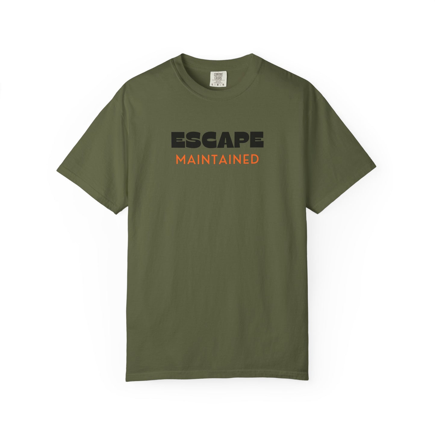 RBT BCBA Comfort Colors T-Shirt: Escape Maintained, Therapist Wear, Gift for Technician, ABA Vibes