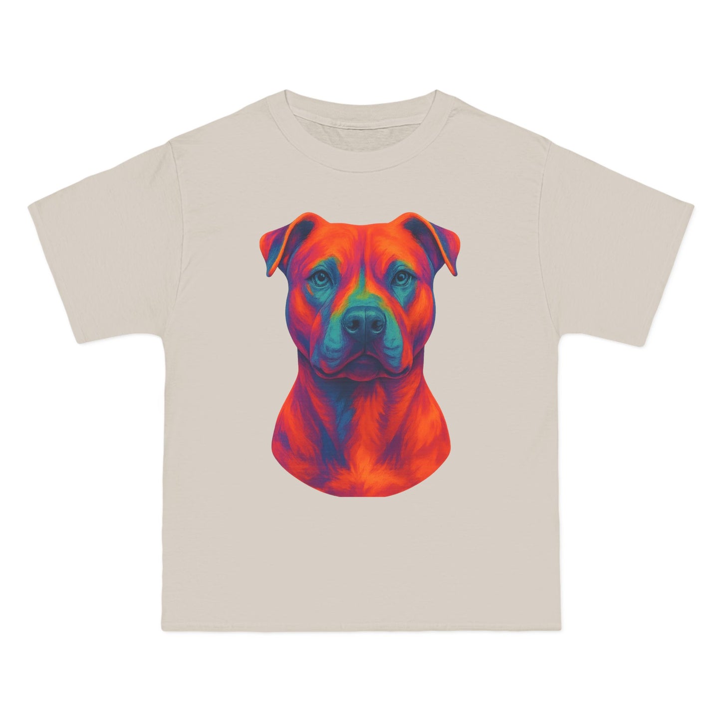 Vibrant Dog Lover's T-Shirt, Pet Apparel, Short-Sleeve Tee, Colorful Canine Art, Gift for Dog Owners, Animal Lover Fashion