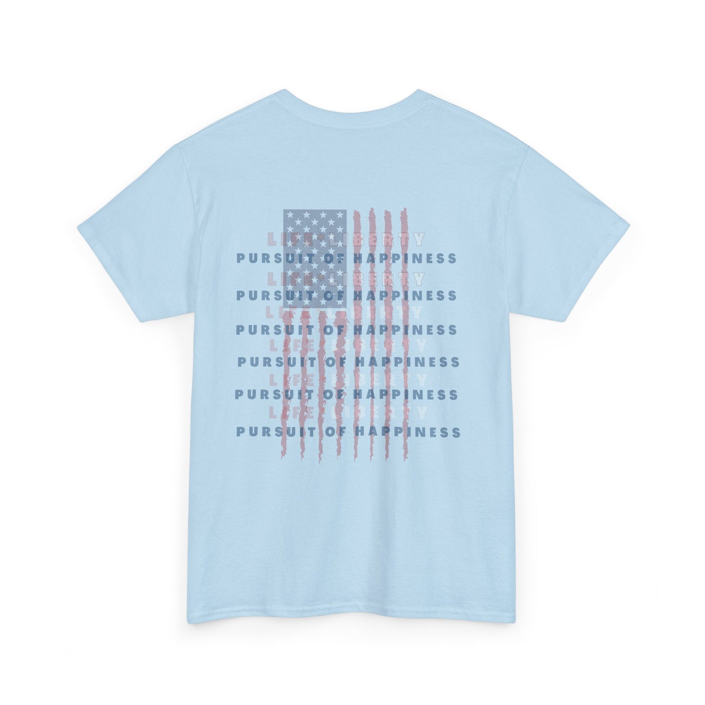 'Pursuit of Liberty' Graphic Tee, 4th of July Patriotic Apparel, Independence Day Shirt, Casual Wear, Freedom Gift