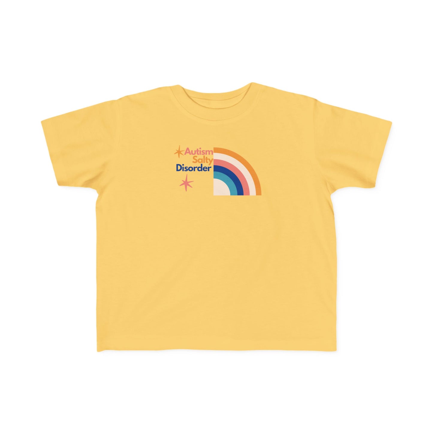 Toddler's Salty Autism Awareness Tee, Kids' Rainbow Shirt
