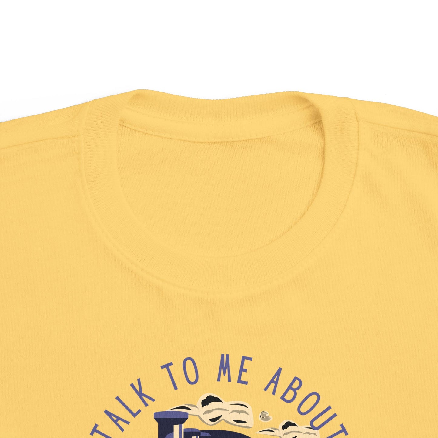 Train Enthusiast Toddler Tee, Kids Gift for Train Lovers