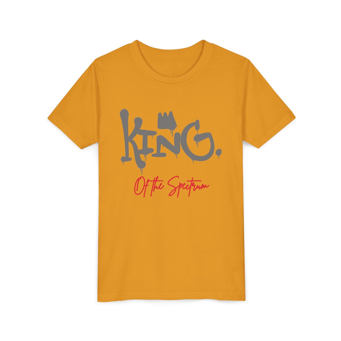 Autism Pride Youth T-Shirt: King of the Spectrum Tee for Empowered Boys