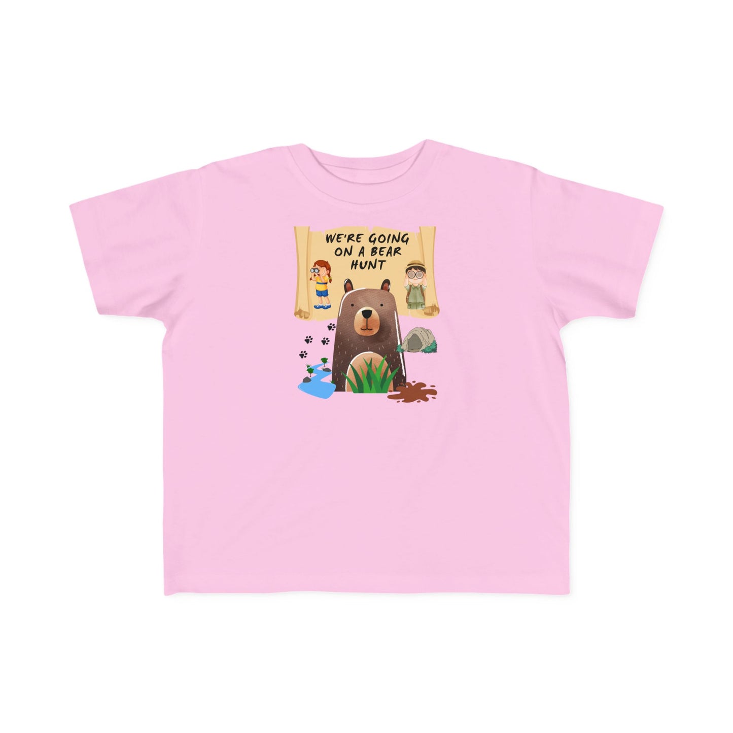 Toddler Bear Hunt Tee - Cute Exploration Shirt for Kids, Storytime and Outdoor Adventures