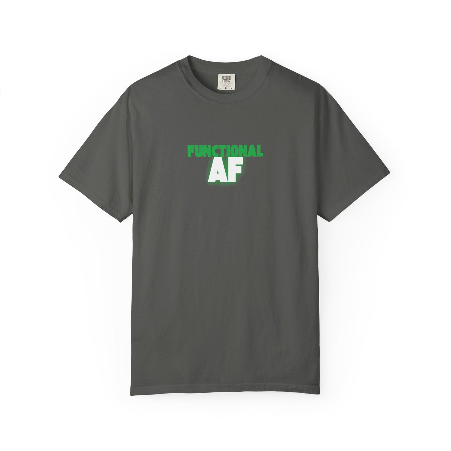 Functional AF RBT BCBA Comfort Colors T-Shirt, Casual Streetwear, Gift for Therapist, Comfortable ABA Tee, Summer Essential