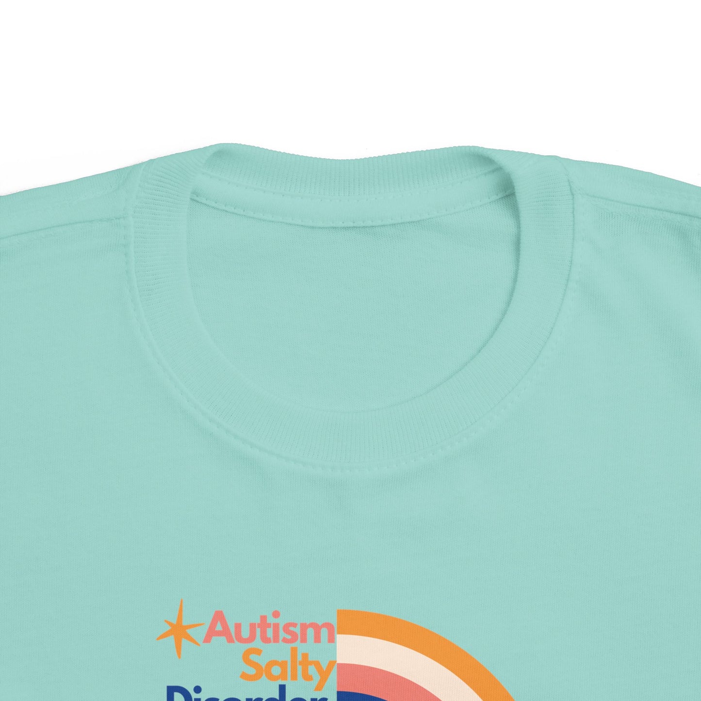 Toddler's Salty Autism Awareness Tee, Kids' Rainbow Shirt
