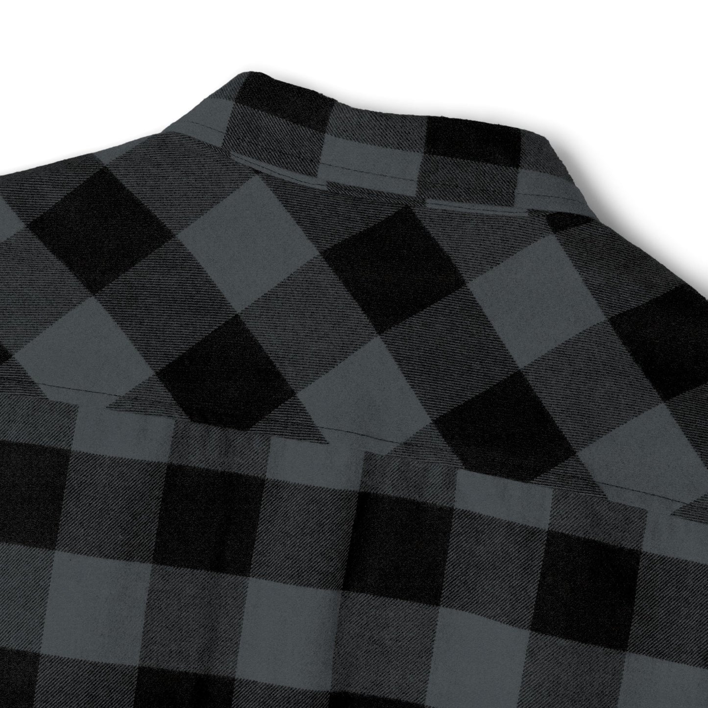 Flannel Shirt with Punk Plush Panda Design | Campfire Nights, Fall Fashion, Gift for Him/Her