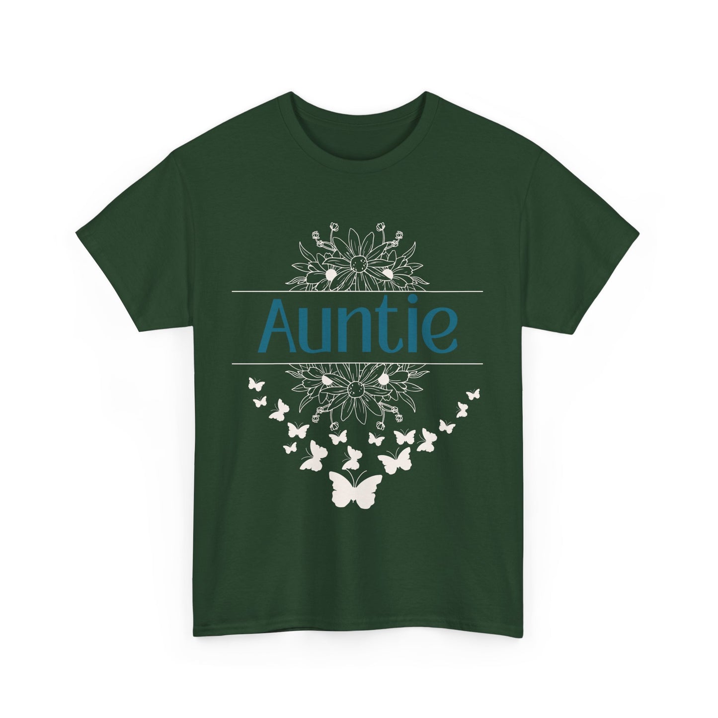 Auntie Floral Unisex T-Shirt, Gift for new Aunt