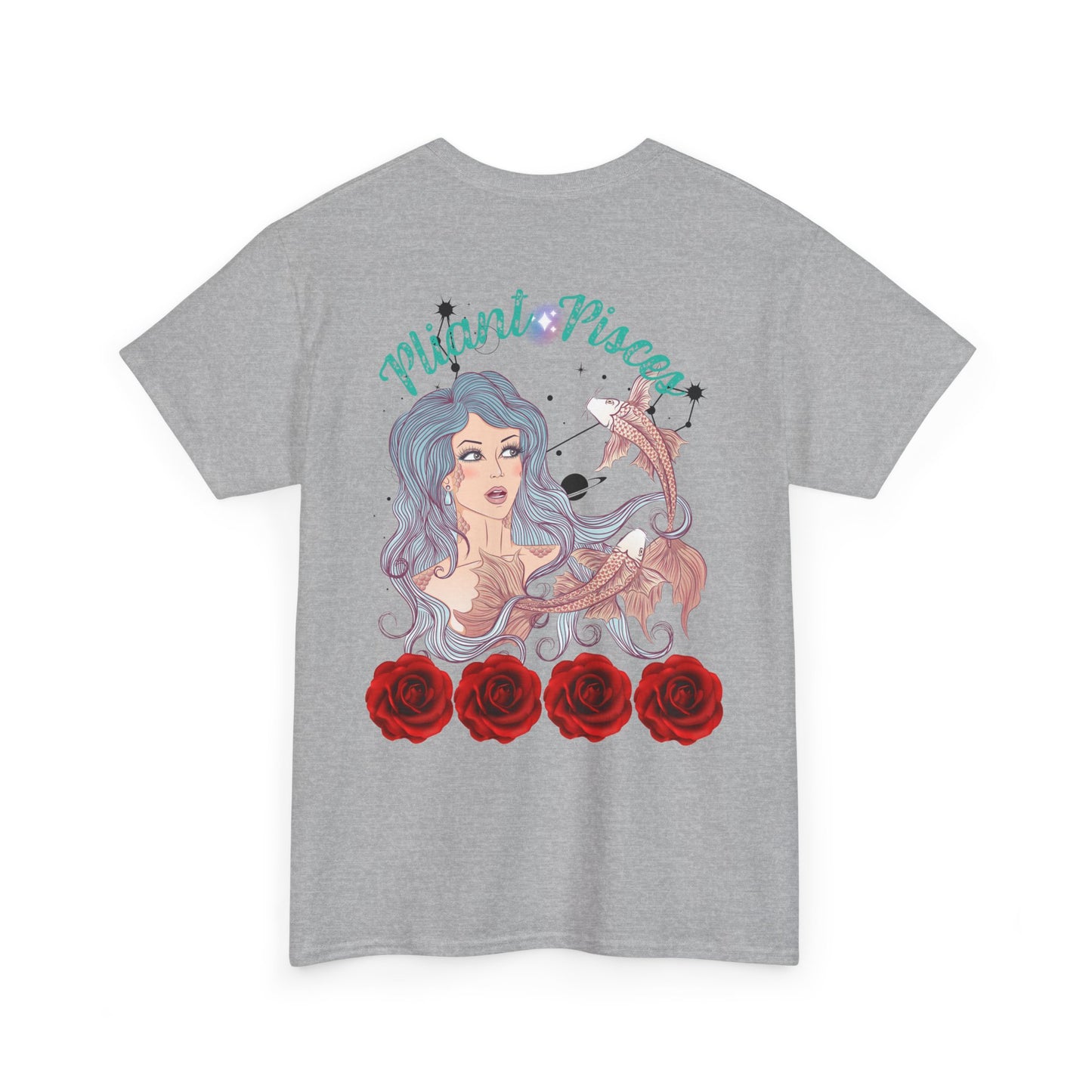 Pisces Zodiac Graphic Tee, Astrology Gift, Horoscope Shirt, Unique Birthday Gift, Unisex Heavy Cotton Tee