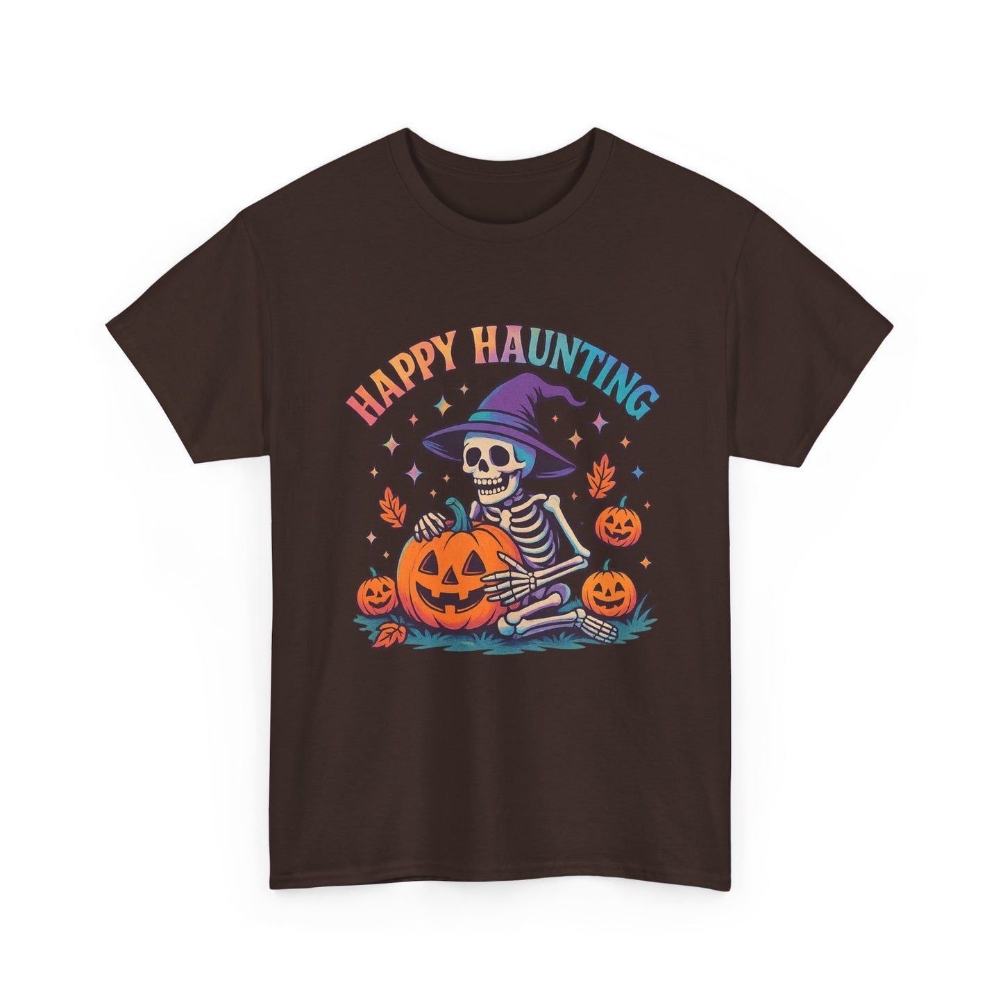 Halloween Skeleton Tee, Unisex Halloween Shirt, Spooky Season Apparel, Fall Festivity Clothing, Pumpkin Carving Fun