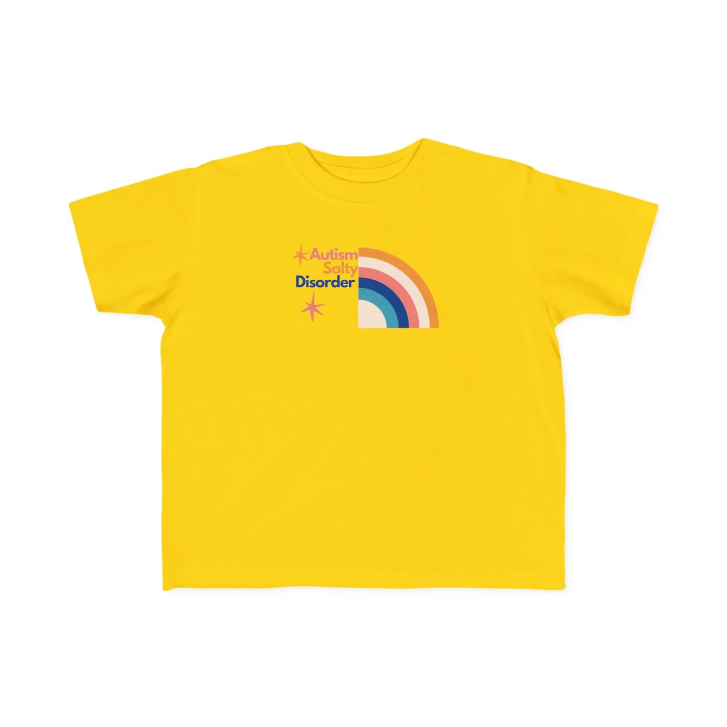 Toddler's Salty Autism Awareness Tee, Kids' Rainbow Shirt