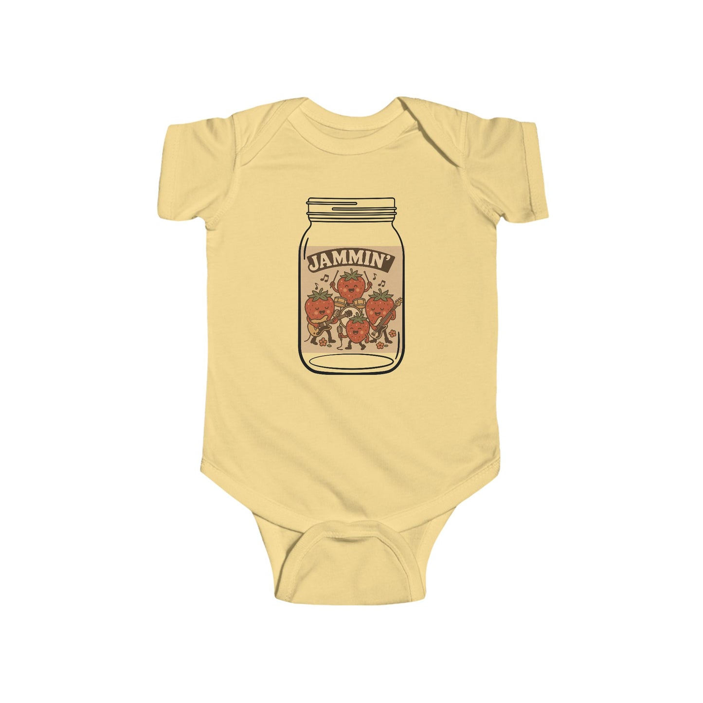 Jammin' Infant Bodysuit, Cute Baby Outfit, Baby Shower Gift, Toddler Clothes, Music Theme