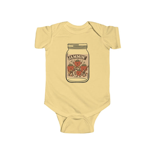 Jammin' Infant Bodysuit, Cute Baby Outfit, Baby Shower Gift, Toddler Clothes, Music Theme