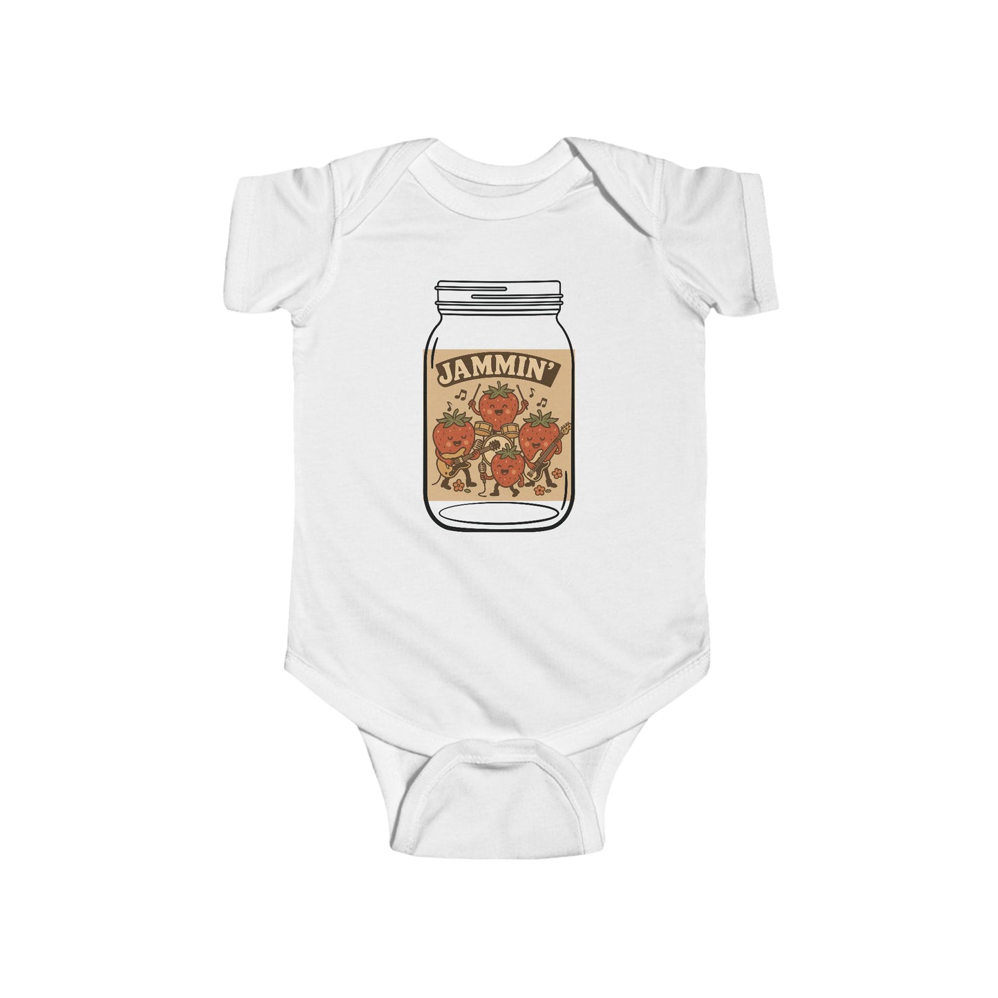 Jammin' Infant Bodysuit, Cute Baby Outfit, Baby Shower Gift, Toddler Clothes, Music Theme