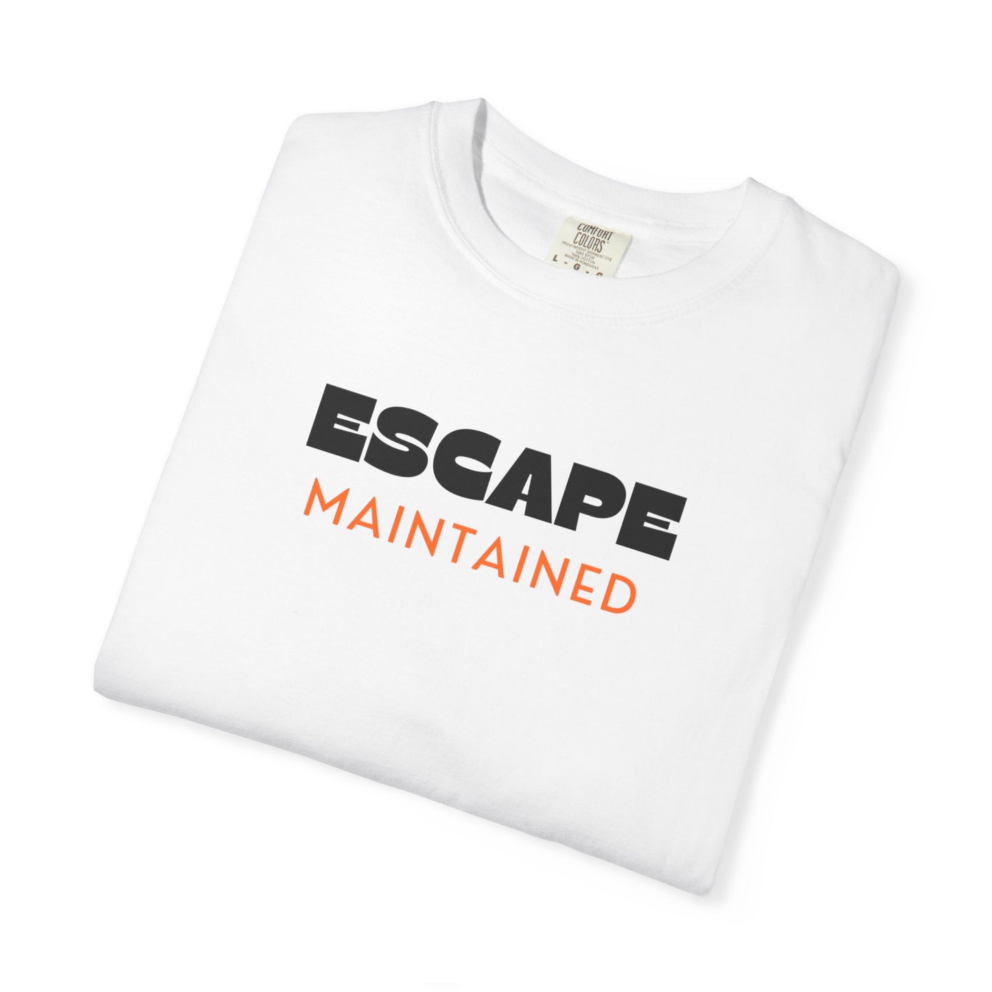 RBT BCBA Comfort Colors T-Shirt: Escape Maintained, Therapist Wear, Gift for Technician, ABA Vibes