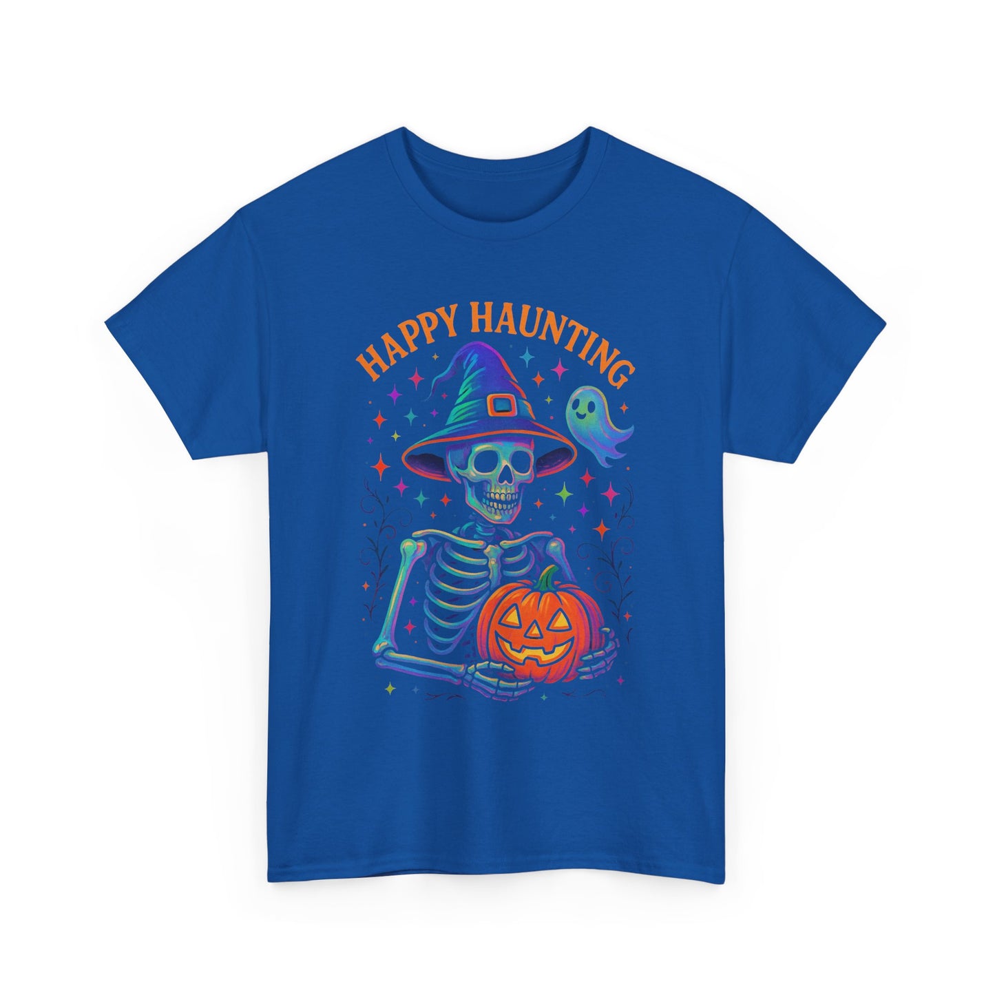 Spooky Halloween Tee, Ghostly Skeleton Shirt, Halloween Costume Top, Unisex Graphic Tee, Fun Fall Apparel