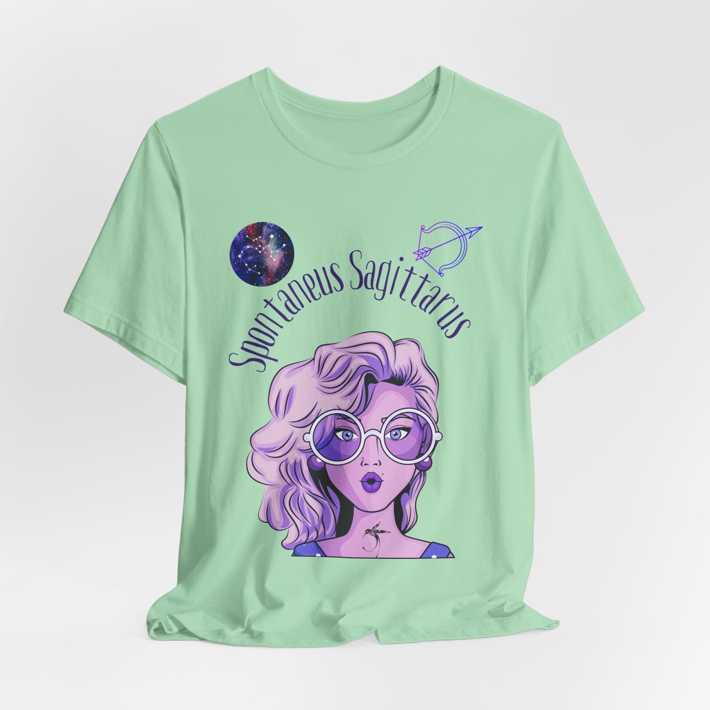 Sagittarius Tee, Zodiac T-Shirt, Astrology Shirt, Gift for Astrology Lover, Casual Wear, Horoscope Apparel