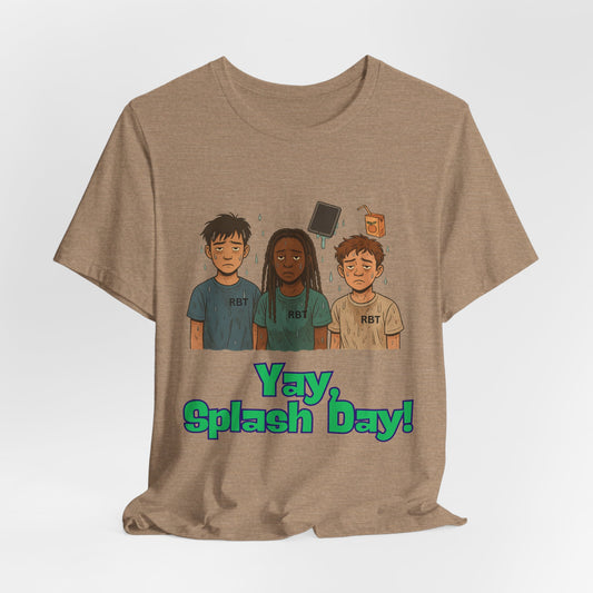 RBT Splash Day T-Shirt – Soaked Behavior Techs Funny ABA Therapy Tee – Registered Behavior Technician Humor Comfort Colors Shirt