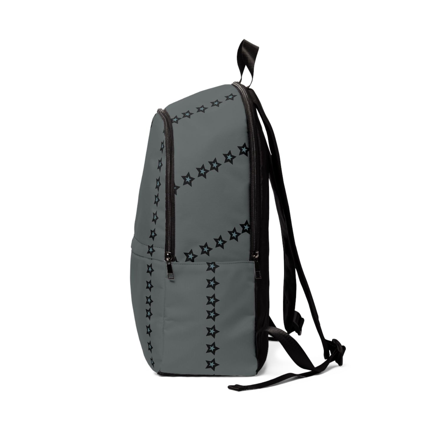 Stylish Unisex Fabric Backpack with Star Design, Trendy School Bag, Cute Travel Companion, Unique Gift for Teens, Everyday Essentials