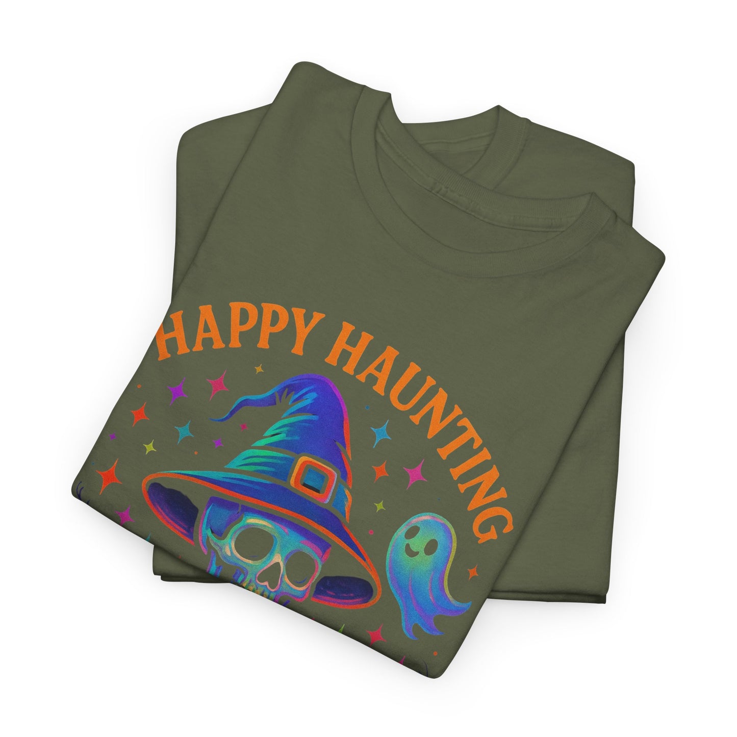Spooky Halloween Tee, Ghostly Skeleton Shirt, Halloween Costume Top, Unisex Graphic Tee, Fun Fall Apparel