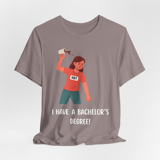 RBT Coffee Throw Tee: Behavior Technician ABA Therapy Gift for Women (Featuring Female RBT)
