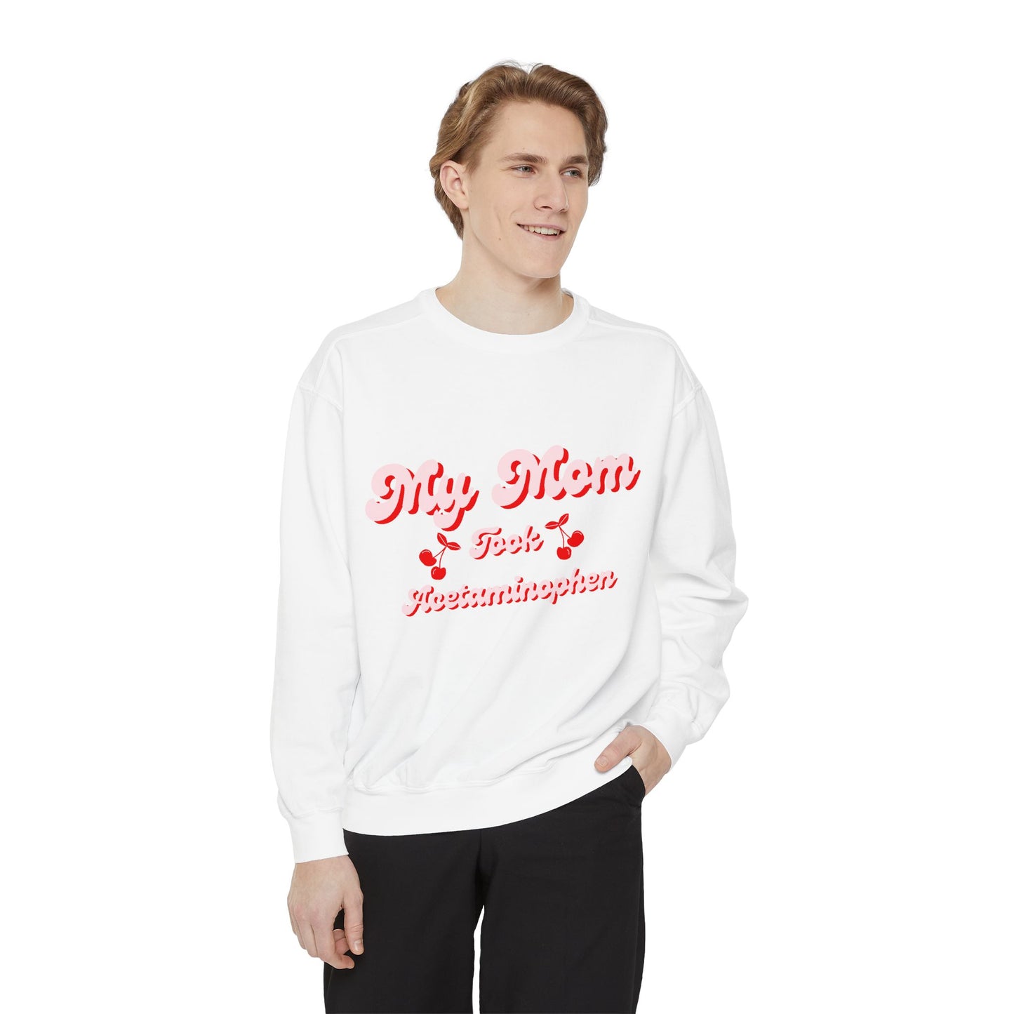 Funny Autism Awarenes Comfort Colors Sweatshirt | Acetaminophen Does Not Cause Autism