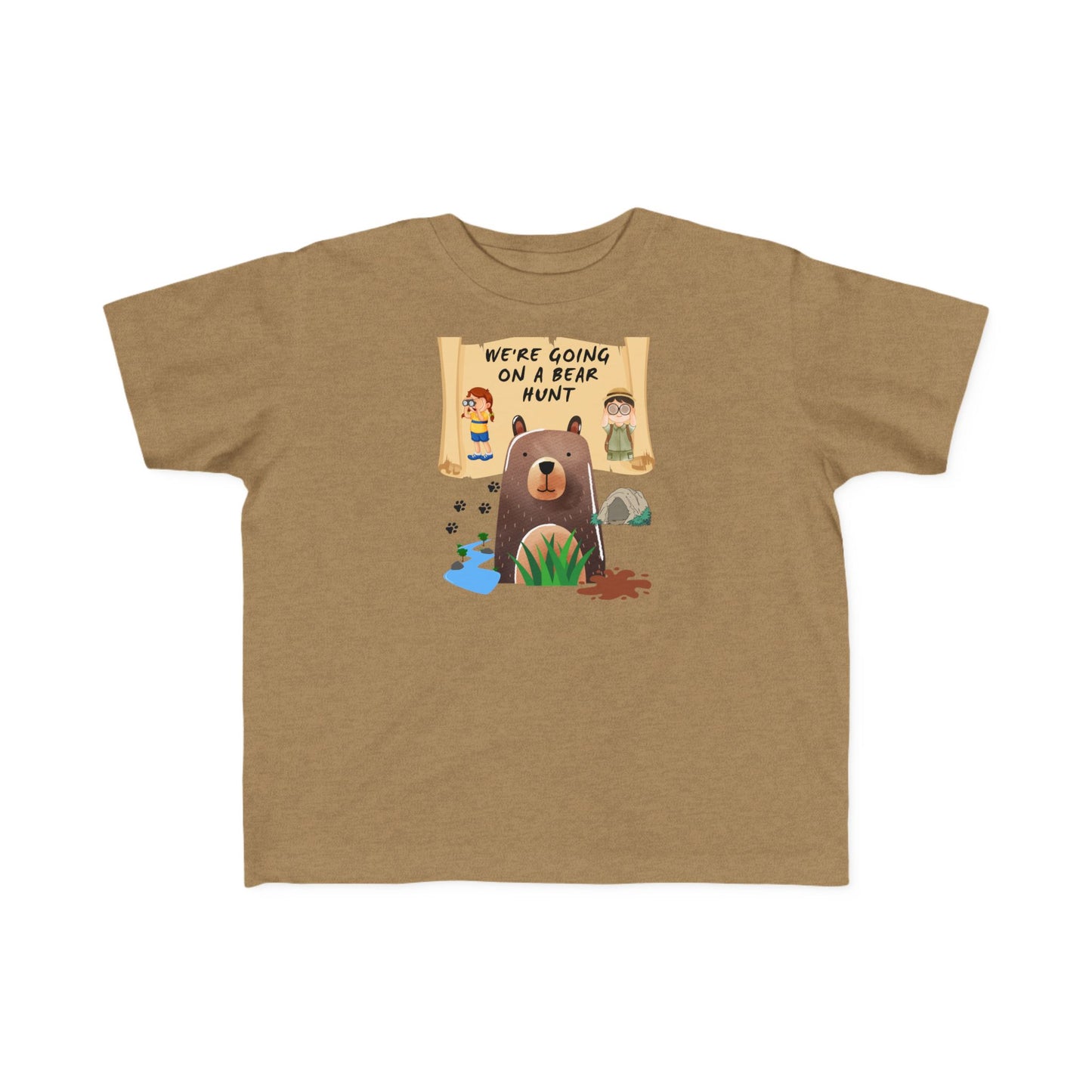 Toddler Bear Hunt Tee - Cute Exploration Shirt for Kids, Storytime and Outdoor Adventures