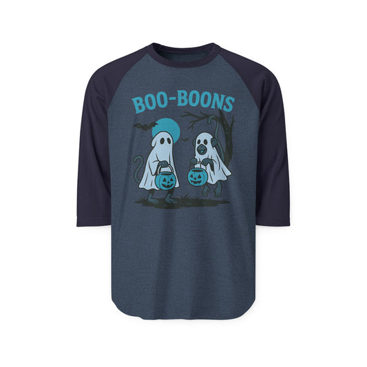 Unisex Halloween Raglan Shirt - Boo-Boons Graphic Tee, Perfect for Fall Celebrations, Trick or Treating, Ghost Lovers, Spooky Season, [...]