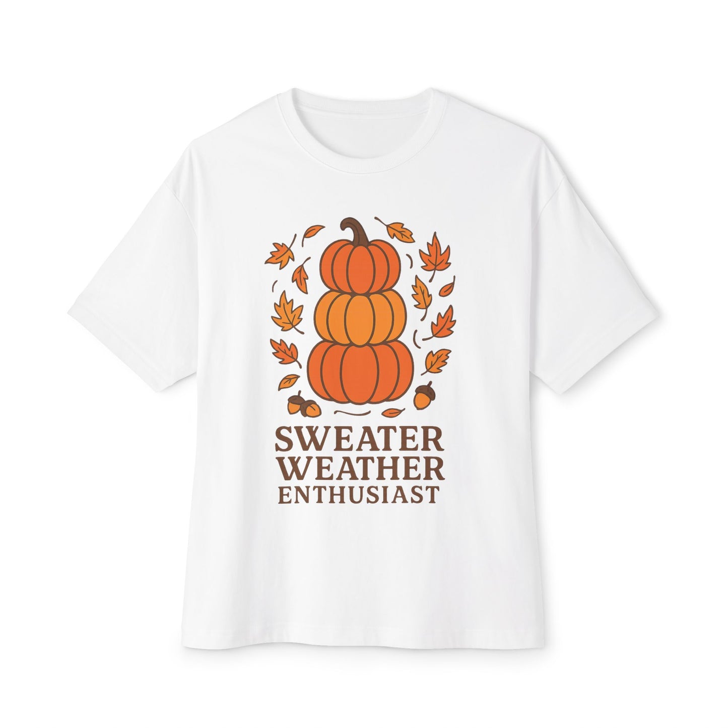 Pumpkin Lover Boxy Tee - Cozy Shirt for Autumn, Halloween Parties, Fall Gatherings, Casual Wear, Gift for Sweater Weather Enthusiasts