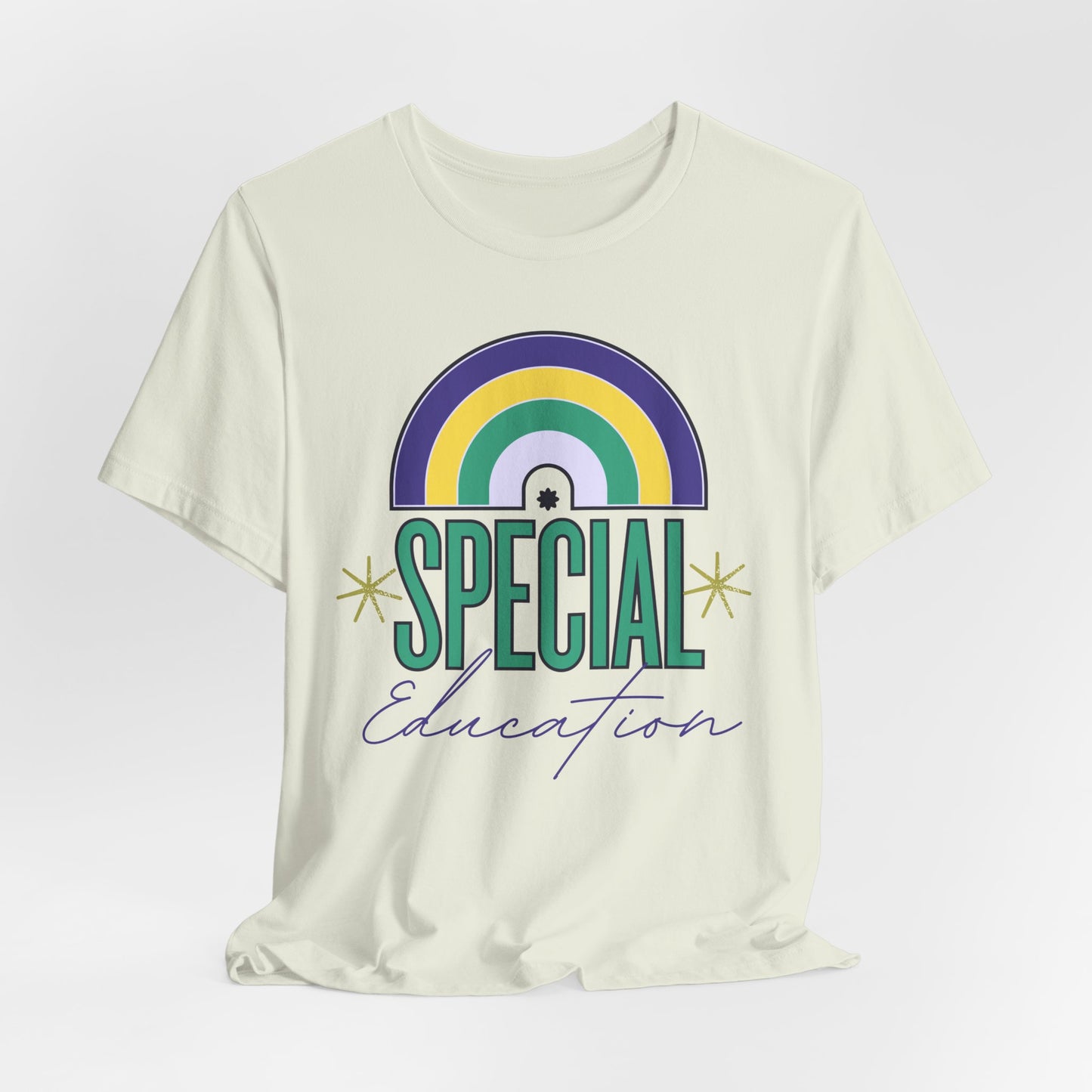Special Education Pride Shirt, SPED Life, Teacher Gift, Rainbow Graphic Tee, Gift for Educators, Classroom Apparel