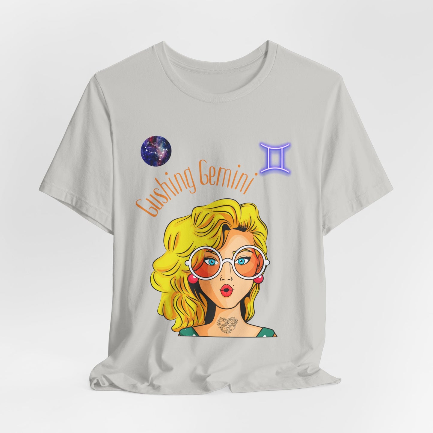 Gemini Astrology Tee, Zodiac Shirt, Horoscope Top, Birthday, Astrology Lovers T-Shirt, Casual Summer Wear